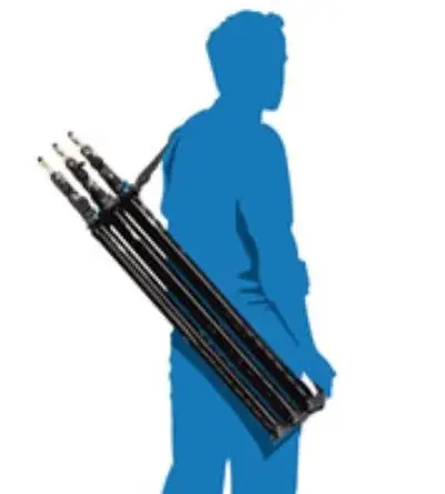 Kupo 080AC Midi Click Light Stand 3 stk 3 pk Lysstativ 