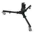Kupo 340 Quick Action Roller Stand Base Lysstativ-Fold Up Base med hjul Sort