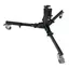 Kupo 340 Quick Action Roller Stand Base Lysstativ-Fold Up Base med hjul Sort