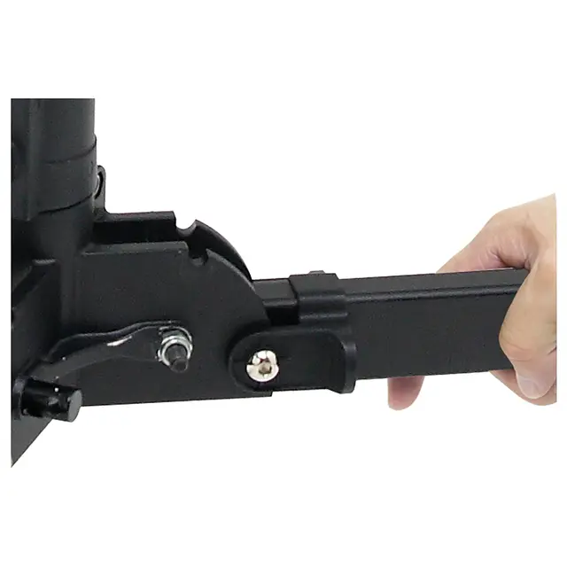 Kupo 340 Quick Action Roller Stand Base Lysstativ-Fold Up Base med hjul Sort 