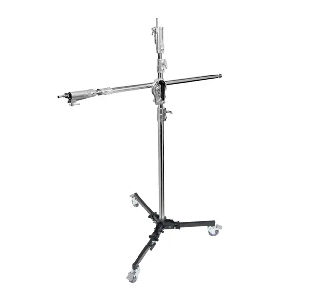 Kupo 346M Junior Boom Roller Stand Lysstativ m/Boom og hjul. 3,8m/30kg 