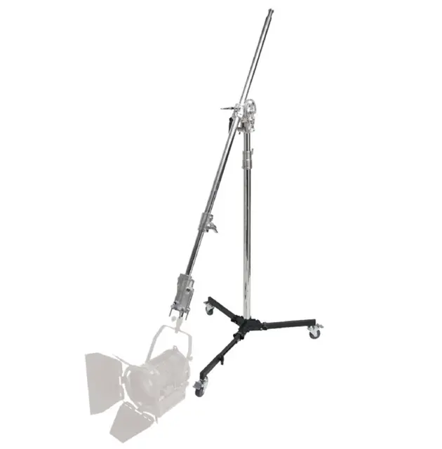 Kupo 346M Junior Boom Roller Stand Lysstativ m/Boom og hjul. 3,8m/30kg 