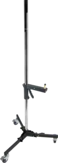 Kupo 390M Steel Column Roller Stand S&#248;ylestativ med hjul. St&#229;l