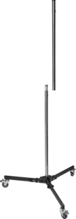 Kupo 390M Steel Column Roller Stand S&#248;ylestativ med hjul. St&#229;l