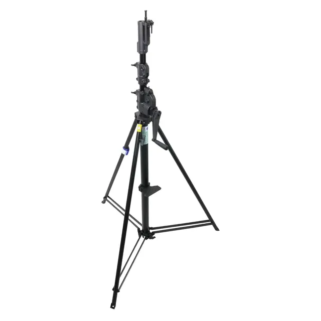 Kupo 483BT Steel Black Wind-Up Stand Med Auto Self Locking Device 