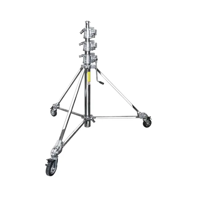 Kupo 744 Jumbo Stand- 4 Sections 4,8 Meter med sveiv og hjul 