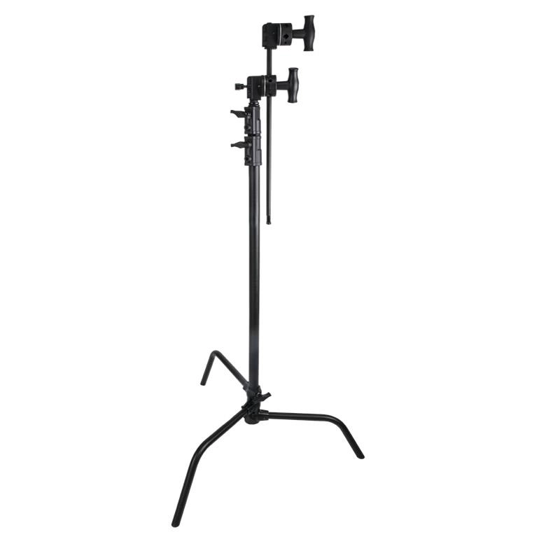 Kupo CS-40MKB Master C-Stand Sliding KIT Lysstativ m/arm Sliding Leg. Black Steel