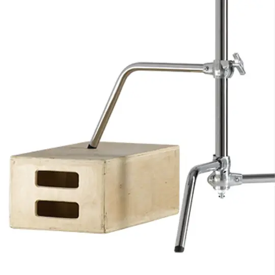 Kupo CL-20MKB C-Stand Sliding Leg KIT QR Lysstativ m/Arm Maks 1,9m 10 kg Black 