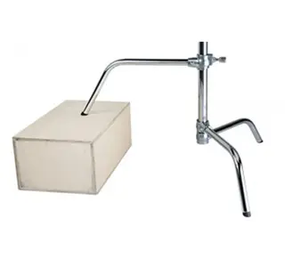 Kupo CL-30M 30&quot; Master C-Stand Silver Sliding Leg &amp; Quick-Release 2,44m Blank