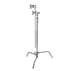 Kupo CL-40MK 40&quot; Master C-Stand Silver w/Sliding Leg Kit &amp; Q-Release System