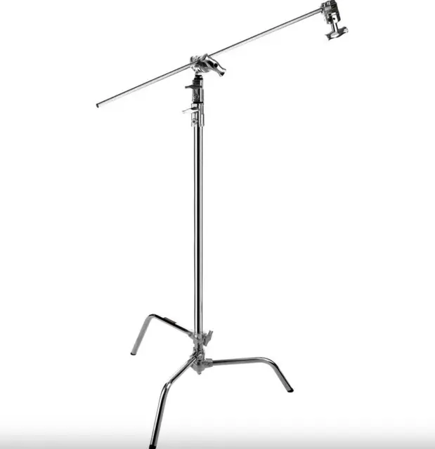 Kupo CL-40MK 40" Master C-Stand Silver w/Sliding Leg Kit & Q-Release System 