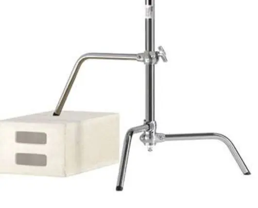 Kupo CL-40MK 40" Master C-Stand Silver w/Sliding Leg Kit & Q-Release System 