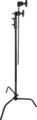 Kupo CL-40MKB 40&quot; Master C-Stand Black w/Sliding Leg Kit &amp; Q-Release System