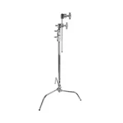 Kupo CS-20MK 20" C Stand w/ Sliding Leg Kits Silver