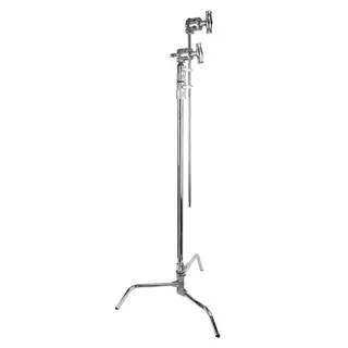 Kupo CT-40MK 40" Master C-Stand Med Turtle Base Kit - Silver