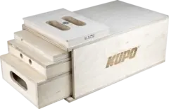 Kupo AB-41K 4-1 Nesting Apple Box Set Pancake, Quarter, Half&amp;Full Apple Box