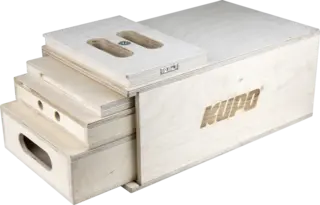 Kupo AB-41K 4-1 Nesting Apple Box Set Pancake, Quarter, Half&amp;Full Apple Box