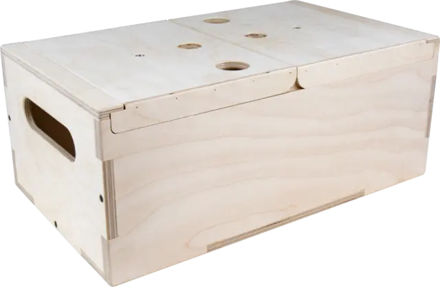 Kupo KAB-81K Apple Box-Tooling Apple Box Verktøykasse i kryssfiner 