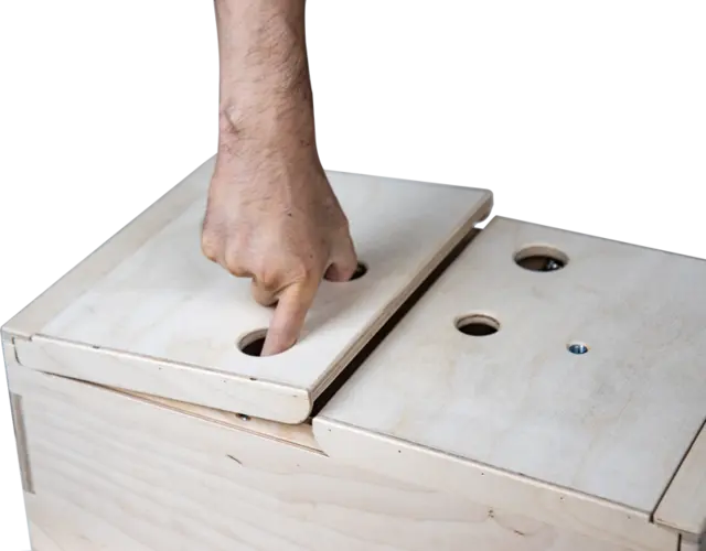 Kupo KAB-81K Apple Box-Tooling Apple Box Verktøykasse i kryssfiner 