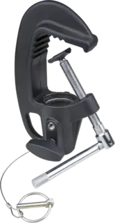 Kupo KCP-100B TV Junior C-Clamp with Tommy Bar