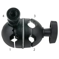 Kupo KCP-170 Hybrid Head Lettvekt Grip-Hode for 10-13mm rør