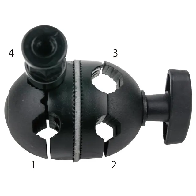 Kupo KCP-170 Hybrid Head Lettvekt Grip-Hode for 10-13mm rør 