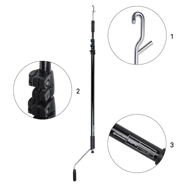 Kupo KCP-206 Telescopic Operating Pole 1.9~6.4M 