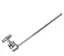Kupo KCP-221 20&quot; Extension Grip Arm S&#248;lv with Baby Hex Pin - Silver