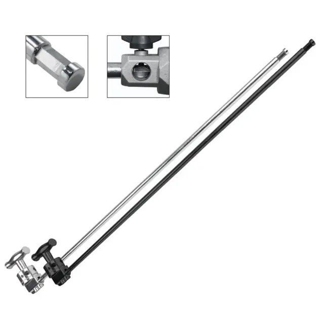 Kupo KCP-241B 40" Extension Grip Arm with Baby Hex Pin - Black 