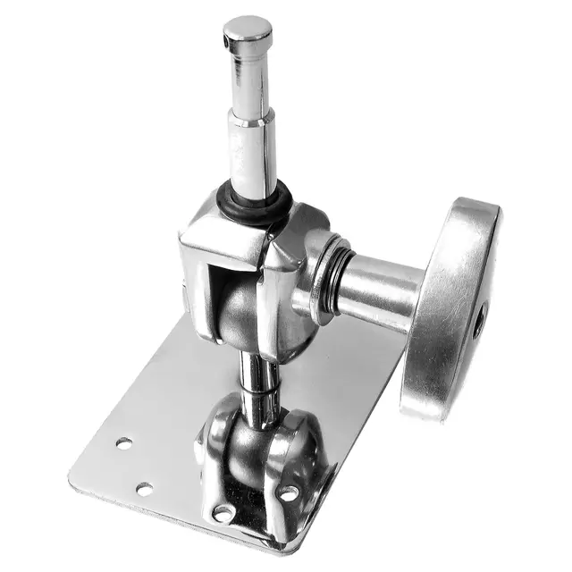 Kupo KCP-340 Baby Wall Plate EZ Grip PIN Veggfeste med leddet arm. 16mm BABY pin 