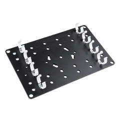 Kupo KCP-404 Twist-Lock Mounting Plate For Four Fluorescent T12 Lamps