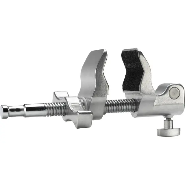 Kupo KCP-600 4" Super Viser Clamp Klemme 11cm + Sekskant mottaker 