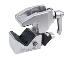 Kupo KCP-710 Convi Clamp Silver Med justerbart h&#229;ndtak