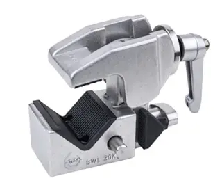 Kupo KCP-710 Convi Clamp Silver Med justerbart håndtak