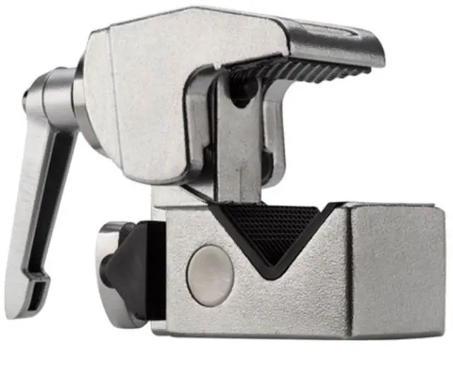 Kupo KCP-710 Convi Clamp Silver Med justerbart håndtak 
