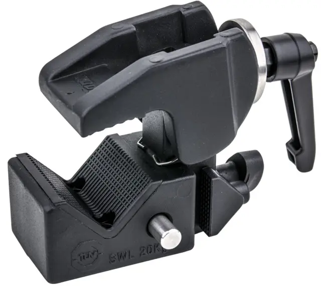 Kupo KCP-710B Convi Clamp with Adjustable Handle - Black 