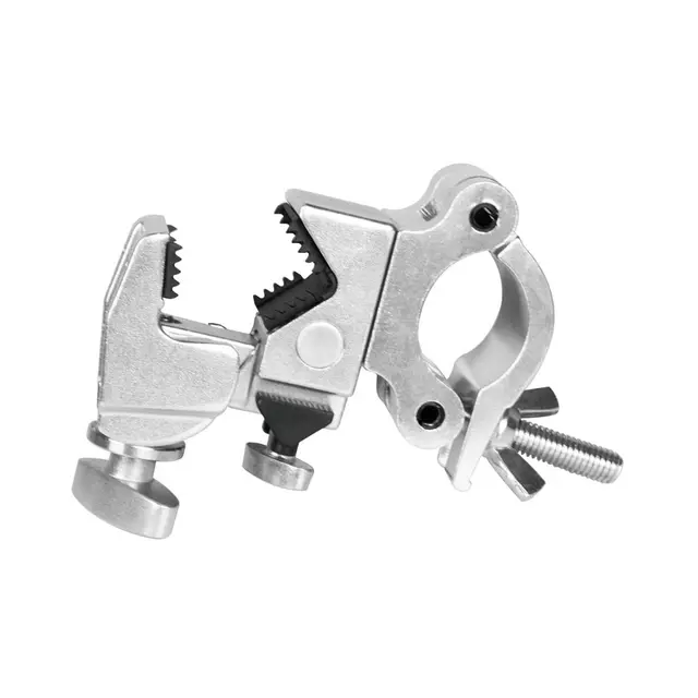 Kupo KCP-715P Toothy Convi. Clamp w/ Half Coupler 