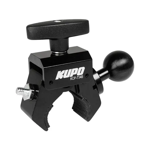 Kupo KCP-734B Super Claw Ball Head Mini Clamp med 26mm Super Knuckle kule 