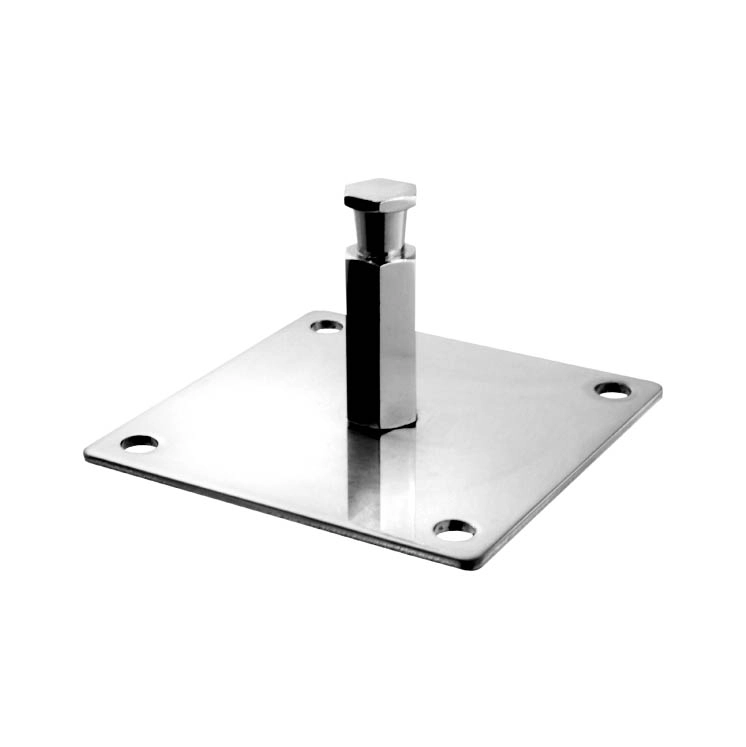 Kupo KS-011 100mm Square Mounting Plate Veggplate med HEX Pin