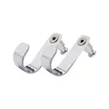 Kupo KS-012 Swivel U Hook 2pk Silver 2stk SuperClamp kroker. S&#248;lvblank