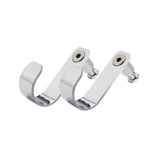Kupo KS-012 Swivel U Hook 2pk Silver 2stk SuperClamp kroker. S&#248;lvblank