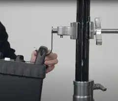 Kupo KS-012 Swivel U Hook 2pk Silver 2stk SuperClamp kroker. S&#248;lvblank