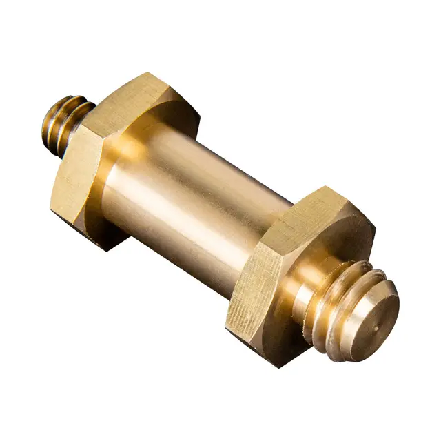 Kupo KS-014 Double Male Stud Hex Head Adapter 1/4 3/8" HAN HEX hode 