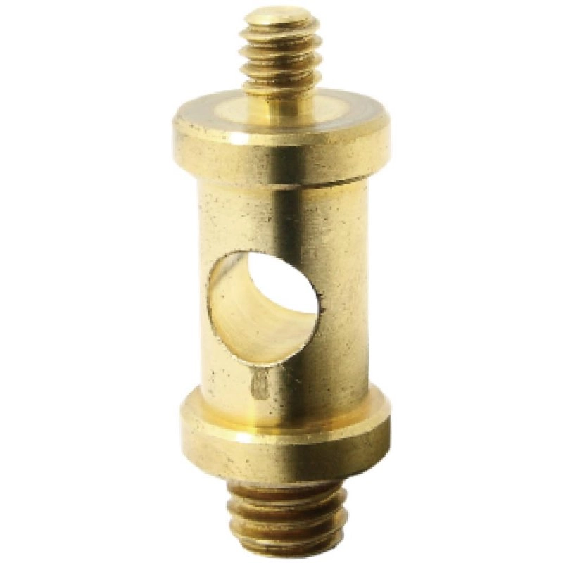 Kupo KS-014R Double Male Stud Round Head 16mm adapter 1/4 3/8" HAN Rundt hode