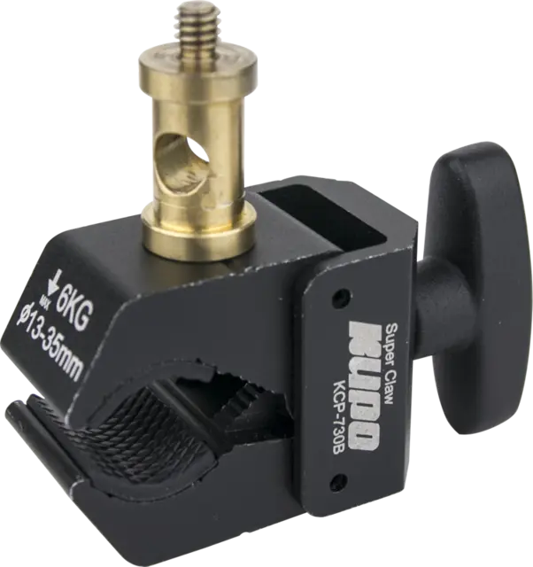 Kupo KS-014R Round Stud with 3/8" -16 Male and 1/4-20 Male 