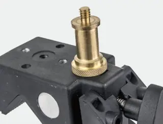 Kupo KS-017 Universal Spigot 16mm Adapter 16mm + 3/8&quot; HAN 1/4&quot; HUN