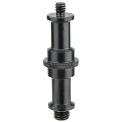 Kupo KS-017 Universal Spigot 16mm Black 3/8&quot;-16 Male and 1/4&quot;-20 Male Threads