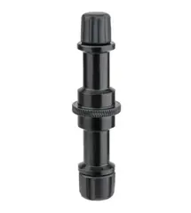 Kupo KS-017 Universal Spigot 16mm Black 3/8"-16 Male and 1/4"-20 Male Threads