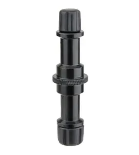 Kupo KS-017 Universal Spigot 16mm Black 3/8&quot;-16 Male and 1/4&quot;-20 Male Threads