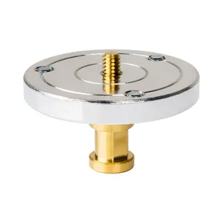 Kupo KS-024 1/4" Plattform m/16mm PIN Festeplate med Baby PIN til 1/4 skrue